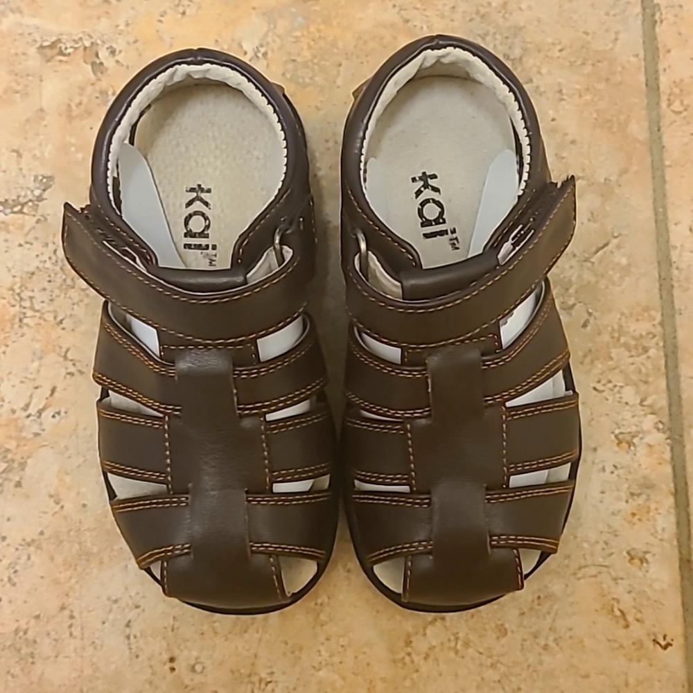 Kai Dillon Brown Size 8.5 (24) Toddler Shoes